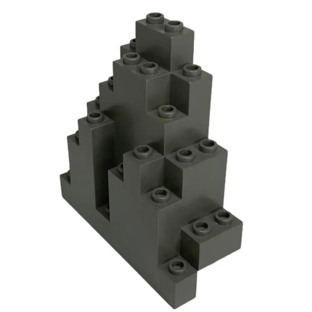 LEGO Castle Rock Panel Gray 6083 Wall Piece Castle Parts MOC Build